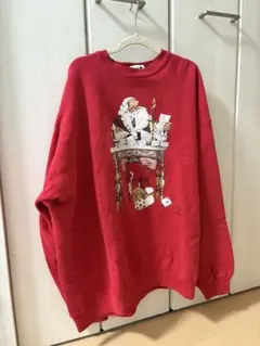 古着　スウェット　サンタクロース