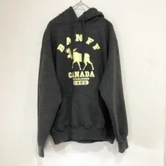 ノーザンライフスタイル（S/P）プルオーバーパーカー　裏起毛　カナダ　濃グレー系