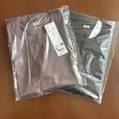 [新品未使用]ユニクロU クルーネックtシャツ　XL 2点セット