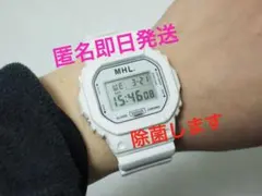 ❀G-SHOCK× MHL. DW-5600❀極美品❀洗浄・稼動品❀ホワイト❀ MHL x G-Shock DW-5600 Black & White Pair - G-Central G-Shock