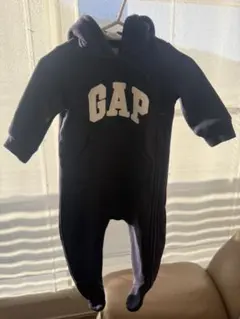 GAP フード付きロンパース ネイビー