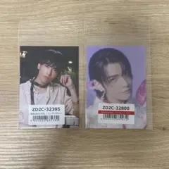 アイドル タレントカード 2枚セット