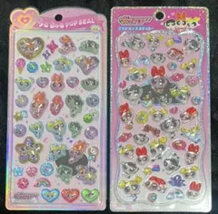 パワーパフガールズ プチドロップステッカー うるちゅるPOPシール 2種 正規品