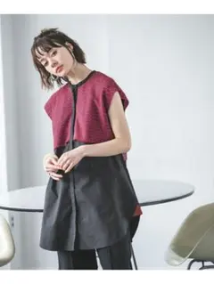 JEANASIS 7Gニットドッキングシャツ