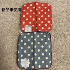 코코 워크 손수건, 2개 세트, 폴카 도트