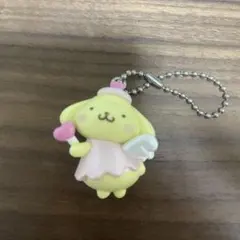 サンリオ ポムポムプリン 天使 マスコット キーホルダー - メルカリ