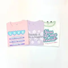 子供服 女の子 110cm 半袖 Tシャツ まとめ売り 新品 TSR10-1