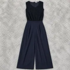 《ROSE BUD》ローズバッド(L)オールインワン レース切替 パーティー