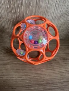 Oball　ラトル　オレンジ　知育玩具　おもちゃ　オーボール
