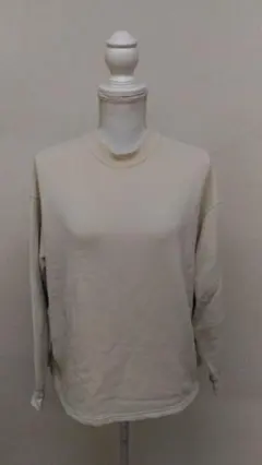 【#514】 coen レディース ベージュ 長袖 トレーナー