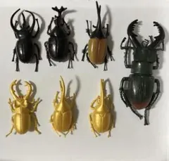 カブトムシ&クワガタフィギュア　7体セット