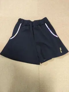 フレアパンツ 黒 ポケット付き バドミントンウェア