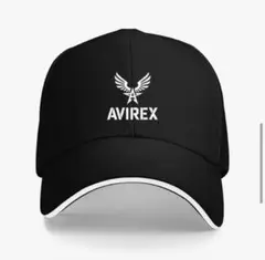 【新品未使用】AVIREX ベースボールキャップ 黒　サイズ調整可◎ 男女共用