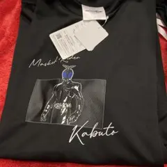 仮面ライダーカブト Tシャツ パンツ　ルームウェア　半袖パジャマブラック LL
