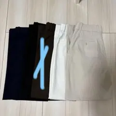 【バラ売りも可⭐︎】ユニクロ　タックワイドパンツ　Mサイズ　カラー各種　標準丈