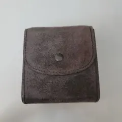 Cartier タンク スエード 時計ケース ダークグレー 。