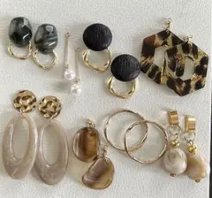 ハンドメイドピアス まとめ売り