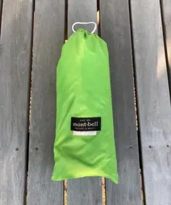 美品モンベル　Mini Tarp HX ポール2本セット　ダークグリーン 美品 モンベル mont bell Mini Tarp HX ポール セット