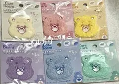 ケアベア モコモコ刺繍ステッカー.