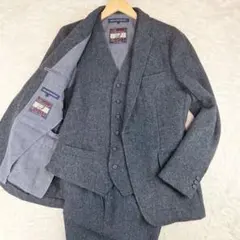 美品✨ユナイテッドアローズ　スコットランドウール　ツイード　スリーピース　L