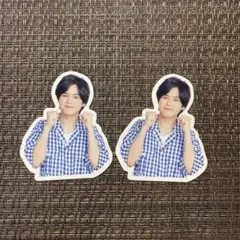 少年忍者　北川拓実　サマーステーション　サマステ　未来少年　ステッカー　2枚