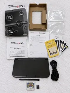 【良品完動品】Newニンテンドー3DS LL メタリックブラック 本体