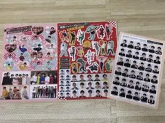 【関西ジャニーズJr.】雑誌付録ステッカー3点セット
