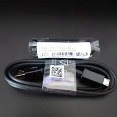 GALAXY付属イヤホン　EO-EG900BB USBケーブル ブラックのサムネイル