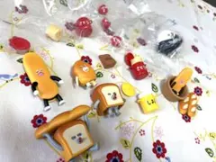 パンどろぼう　フィギュアまとめ売りだるまさとうしおこむぎこ