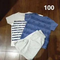 UNIQLO　半袖Tシャツ　100　ロゴプリン　まとめ売り　ミッキー　ディズニー