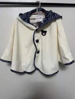 ダブルビー　フード付きポンチョ 日本製