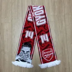 【値下げ】【公式非売品】アーセナル ニットマフラー ギョケレシュ