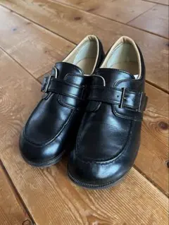【美品】黒　フォーマルシューズ　20㎝