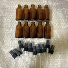 最安値！10本　スプレーボトル　遮光瓶　アトマイザー　30ml