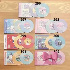 サンリオ　レコードメモ　キティ　マイメロ　キキララ　サム　ポチャッコ　シナモン