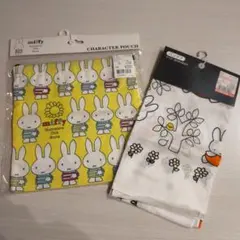 新品未使用品　ミッフィー　巾着袋　バンダナセット