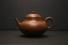 景徳鎮　央雨　潮州朱泥壺　梨形　中国茶壺　105cc