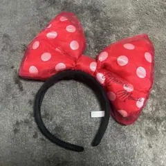 ディズニー Disney カチューシャ ミニー リボン