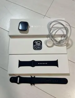 Apple Watch10GPSモデル46mmシルバー　本体スポーツバンドM/L