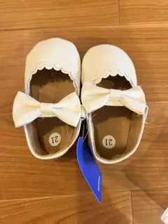 最終値下げ【新品】リボン付き　フォーマルシューズ