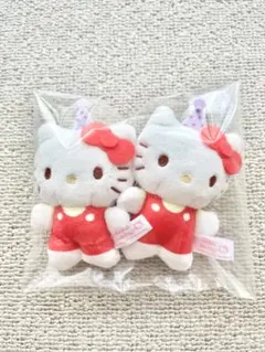 2点セット　モンチッチ　キティ　マスコット　サンリオ　ハローキティ　キーホルダー