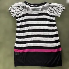 SONIA RYKIEL Collection 半袖ニット ボーダー 38のサムネイル