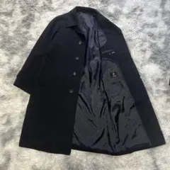 極美品 セオリー ステンカラーコート BELVIN カシミヤ混 現行タグ 極美品 セオリー 現行タグ コート カシミヤ混 BELVIN ネイビー 【227