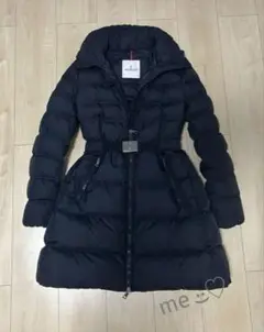 極美品　モンクレール　ダウンジャケット　レディース　ブラック　1 M相当 MONCLER モンクレール ダウンジャケット GAUBE ブラック