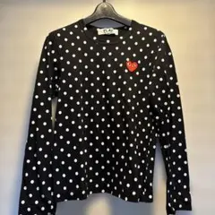 PLAY COMME des GARÇONS ドットTシャツ L ドット（柄）-プレイ・コムデギャルソン（Play Comme des