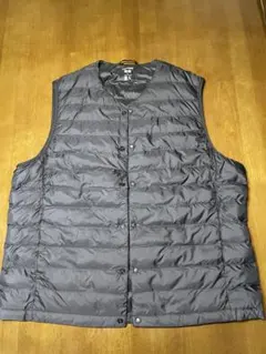 ダウンベスト（ユニクロ　パフテック）メンズ XL 黒