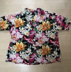 vintage KENZO エルカ期 フラワープリント 半袖シャツのサムネイル