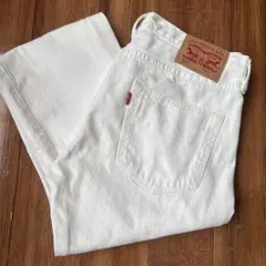 リーバイス　501　デニムパンツ　ジーンズ　W31ホワイト　古着