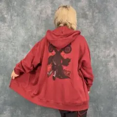 NieR EMBOSSED SILHOUETTE RED ZIP OUTERのサムネイル