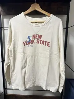 BARNS OUT FITTERS 長袖カットソー M アイボリー